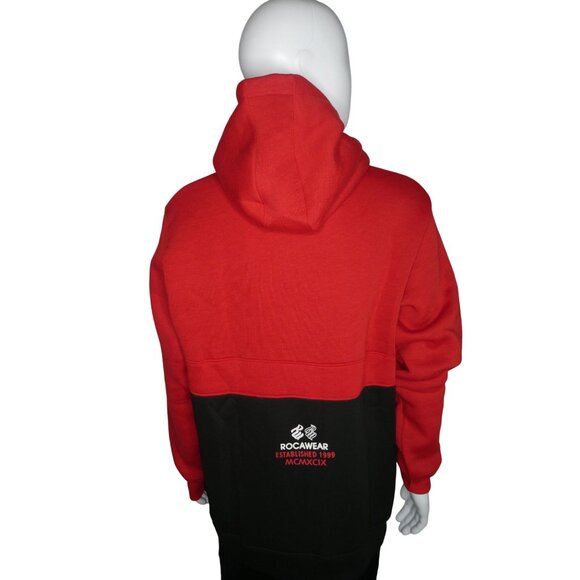 Rocawear‎ Men's Red Black Hoodie 901509 XL/L - Picture 5 of 7
